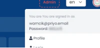 temp mail with password